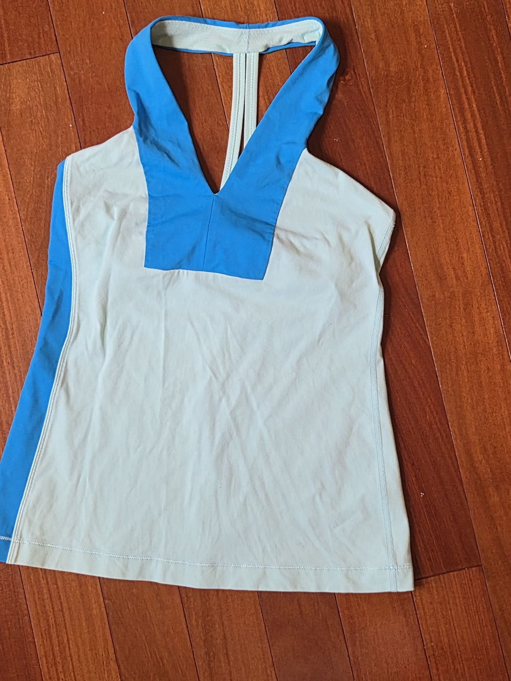 Lululemon Open Soul Tank Top, Blue Colorblock, Vintage